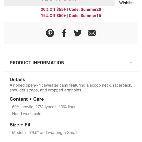 f o r e v e r 2 1 • sweater cami - Picture 4 of 4